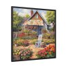 88302-80.jpg Country Garden Home Art Framed Canvas