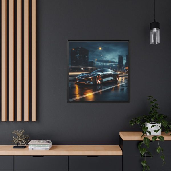88302-9.jpg Futuristic Sports Car I Framed Canvas