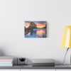 91624-2.jpg Shark Fin Cove During Sunset Standard Canvas