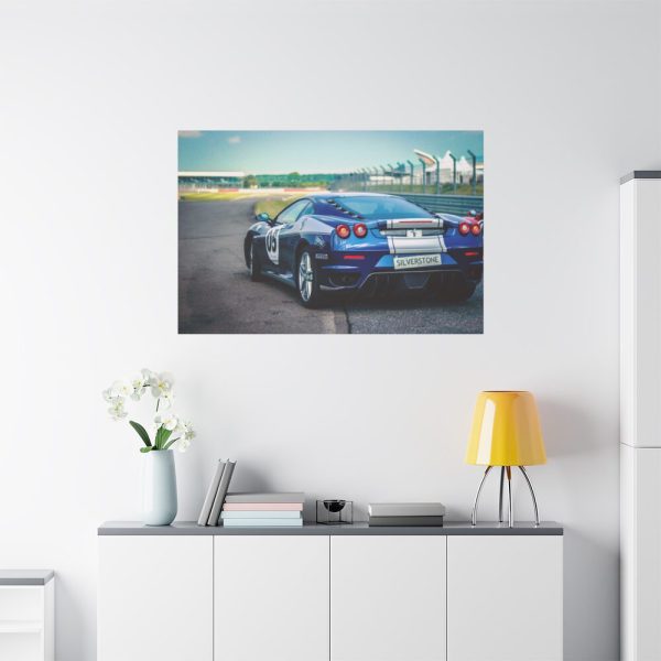 Ferrari Racing Car Standard Canvas