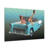 Retro Car Standard Canvas