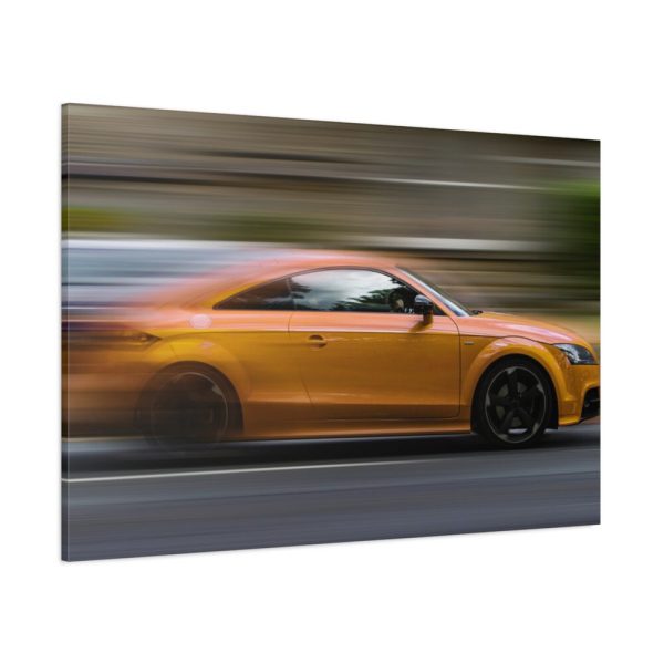 91638-160.jpg Fast Sport Car on Road Standard Canvas