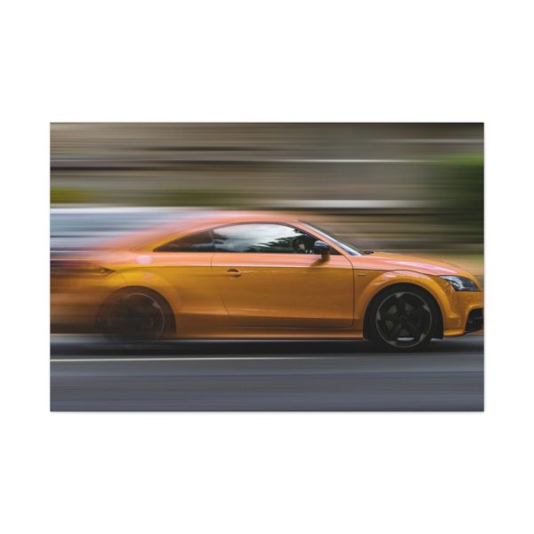 91638-161.jpg Fast Sport Car on Road Standard Canvas