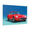 Car Jaguar Standard Canvas