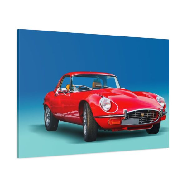 Car Jaguar Standard Canvas