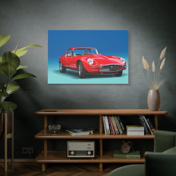 Car Jaguar Standard Canvas