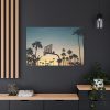 91638-173.jpg Silhouettes of a Basketball Court Standard Canvas