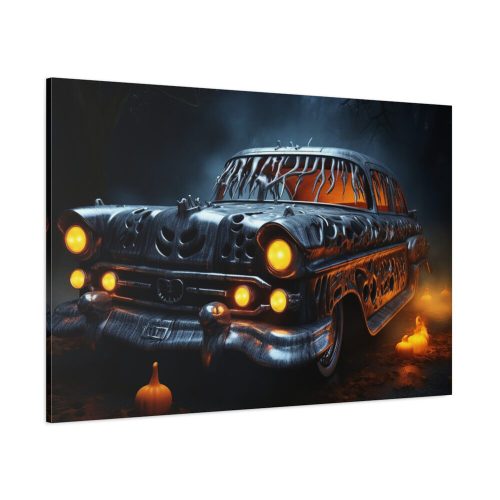 91638-180.jpg Halloween Car Standard Canvas