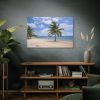 91638-219.jpg Coast With Palm Tree Standard Canvas