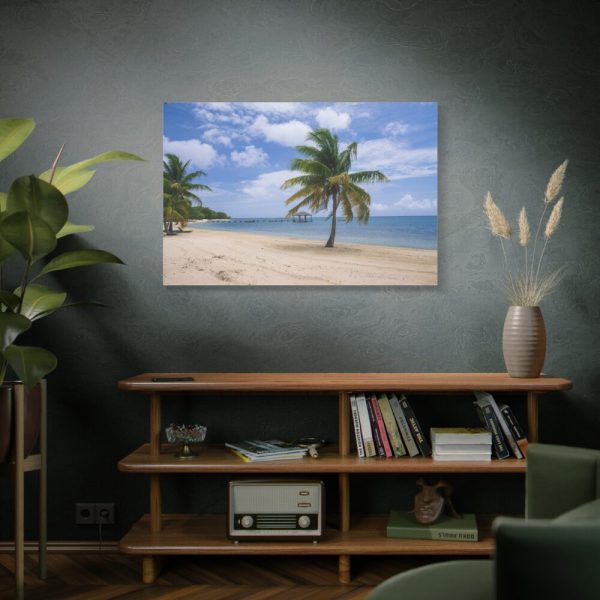 91638-219.jpg Coast With Palm Tree Standard Canvas