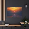 91638-23.jpg Brown Boat Near Dock Standard Canvas