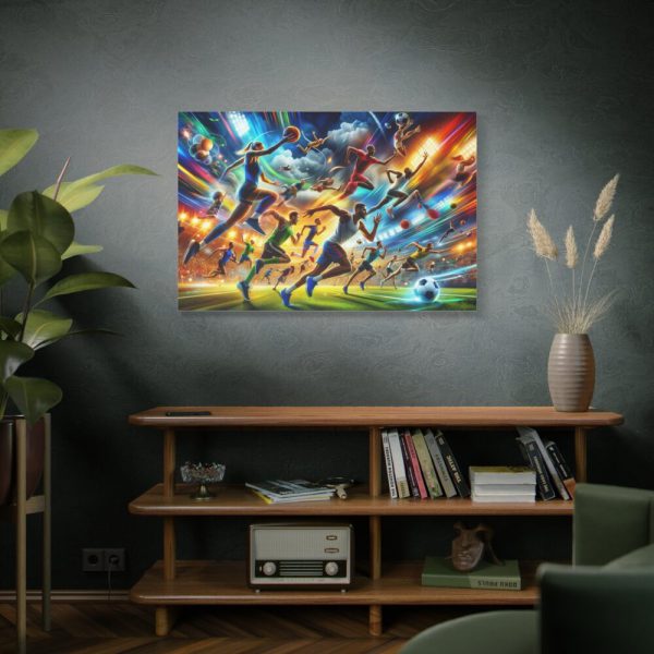 91638-234.jpg Sport Scene Capturing the Excitement and Energy of Athletes Standard Canvas