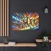 Soccer Players in Action Standard Canvas