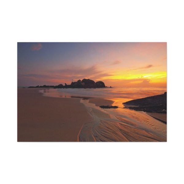 91638-256.jpg Sunrise Sleeping Giant Seascape Standard Canvas