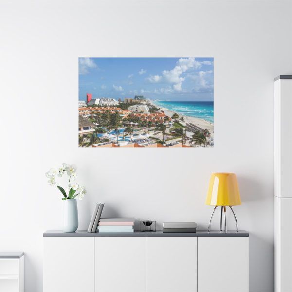 Cancun Mexico Tropical Beach Standard Canvas