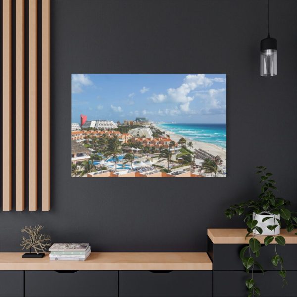 Cancun Mexico Tropical Beach Standard Canvas