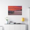 91638-277.jpg Two Boats Moored on Beach Standard Canvas