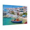 91638-285.jpg Greek Coastal Town Standard Canvas