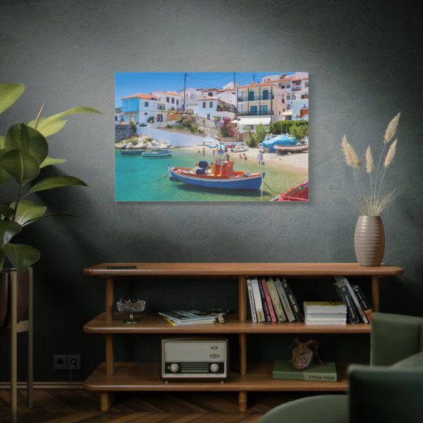 91638-289.jpg Greek Coastal Town Standard Canvas