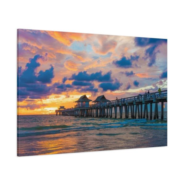 91638-290.jpg Naples Pier, Florida Standard Canvas