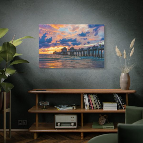 91638-294.jpg Naples Pier, Florida Standard Canvas