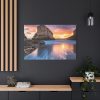 91638-3.jpg Shark Fin Cove During Sunset Standard Canvas