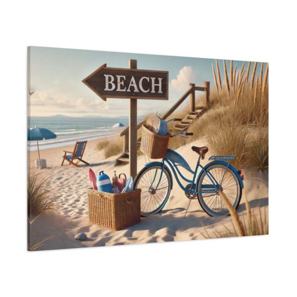 91638-300.jpg Peaceful Beach Scene Standard Canvas