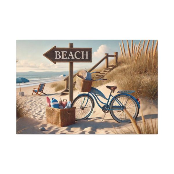 91638-301.jpg Peaceful Beach Scene Standard Canvas