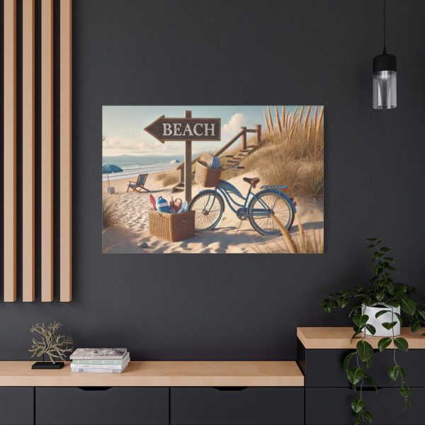 91638-303.jpg Peaceful Beach Scene Standard Canvas