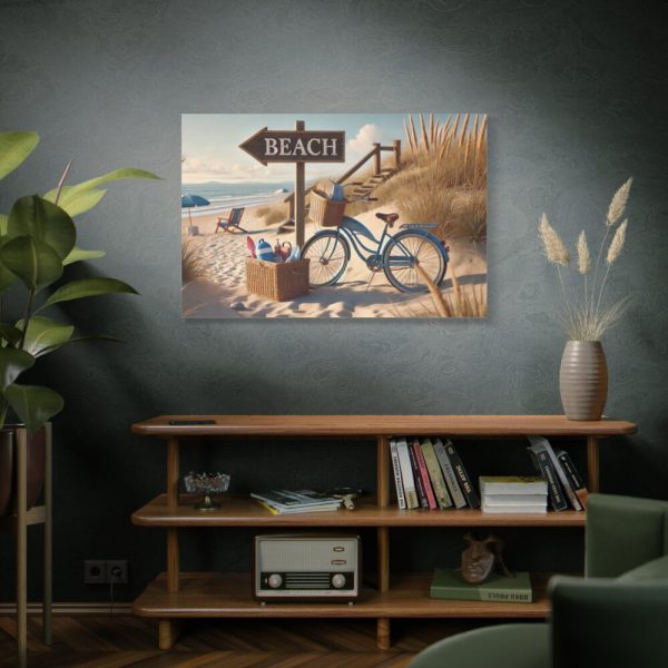 91638-304.jpg Peaceful Beach Scene Standard Canvas