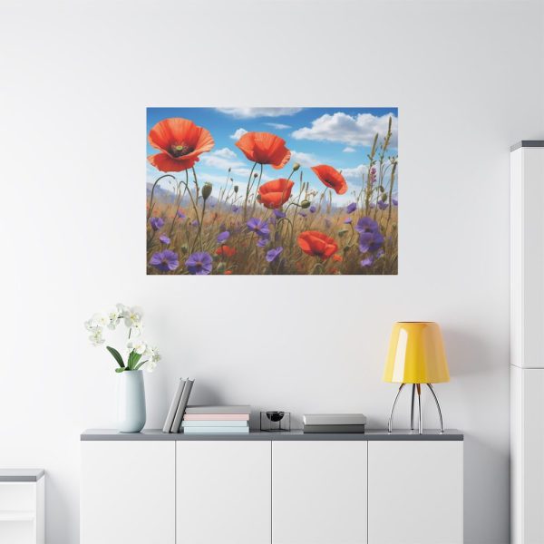 Wildflowers Meadow Standard Canvas