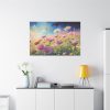 Wildflowers on Rough Texture Standard Canvas