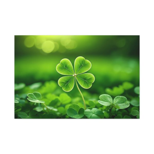 91638-356.jpg Four-leaf Clover Luck Standard Canvas