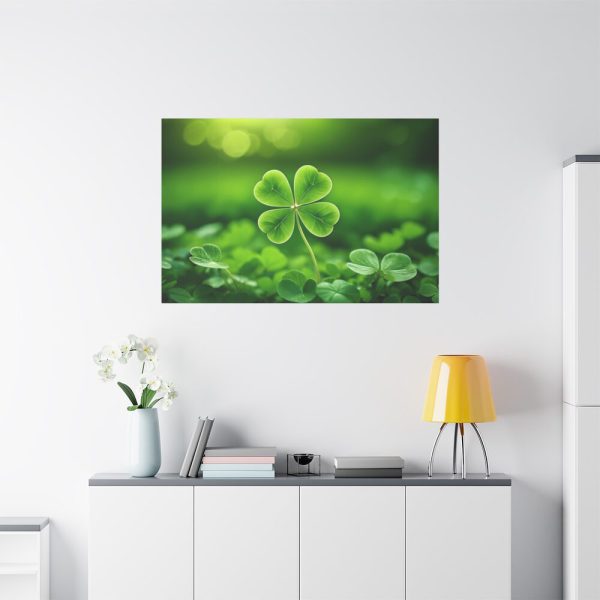 91638-357.jpg Four-leaf Clover Luck Standard Canvas