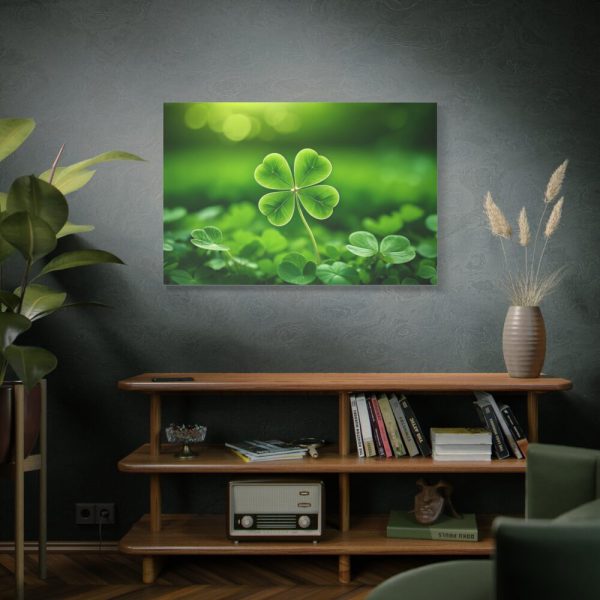 91638-359.jpg Four-leaf Clover Luck Standard Canvas