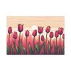 91638-386.jpg Pink Tulips Row At Sunset Standard Canvas