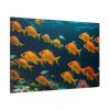 Tropical Fish Swarm Aquarium Standard Canvas