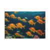Tropical Fish Swarm Aquarium Standard Canvas