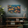 Tropical Fish Swarm Aquarium Standard Canvas