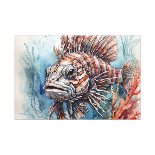 Colorful Lionfish Standard Canvas