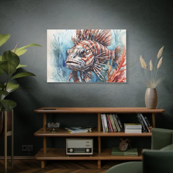 Colorful Lionfish Standard Canvas