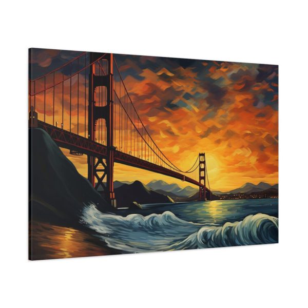 91638-40.jpg Golden Gate Bridge Painting Standard Canvas