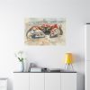 91638-402.jpg Crab Watercolor Art Standard Canvas