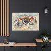 91638-403.jpg Crab Watercolor Art Standard Canvas