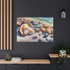 Shells Beach Sea Art Standard Canvas