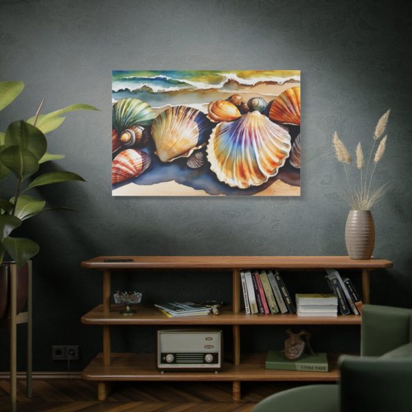 91638-419.jpg Shells Beach Sea Maritime Standard Canvas