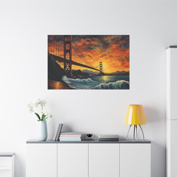 91638-42.jpg Golden Gate Bridge Painting Standard Canvas