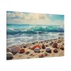 91638-425.jpg Sandy Beach With Seashells II Standard Canvas