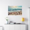 91638-427.jpg Sandy Beach With Seashells II Standard Canvas