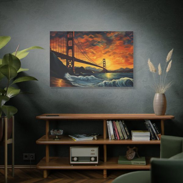 91638-44.jpg Golden Gate Bridge Painting Standard Canvas